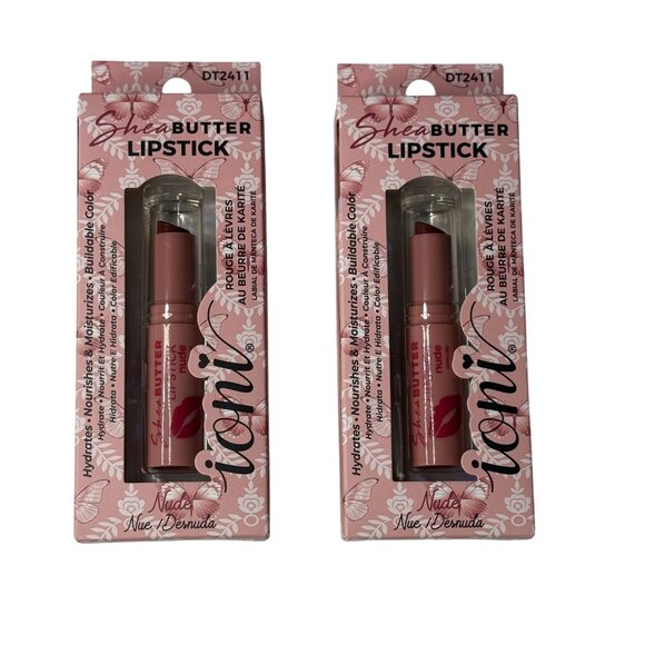 IONI Other - Ioni Shea Butter Lipstick Nude 2 Pack Moisturizing Lip Color